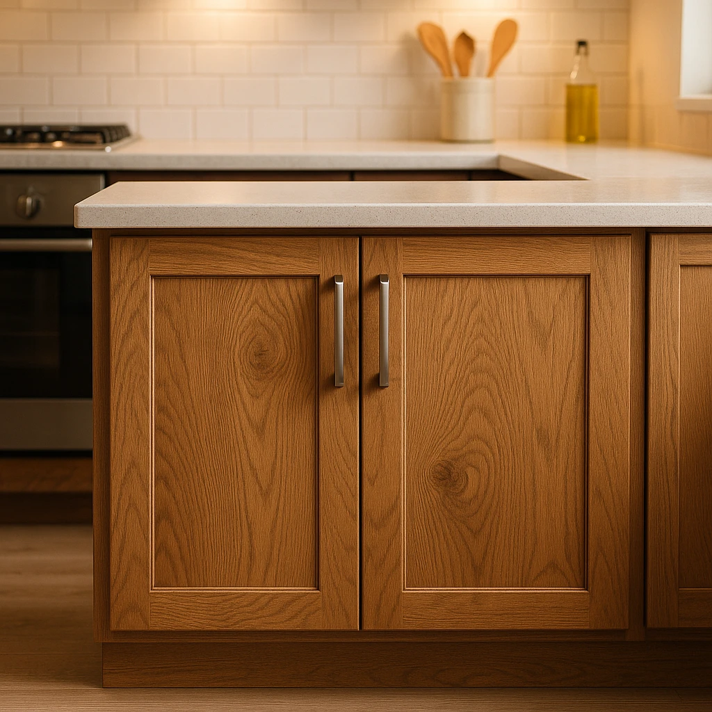 realistic kitchen cabinet made of wood emoji