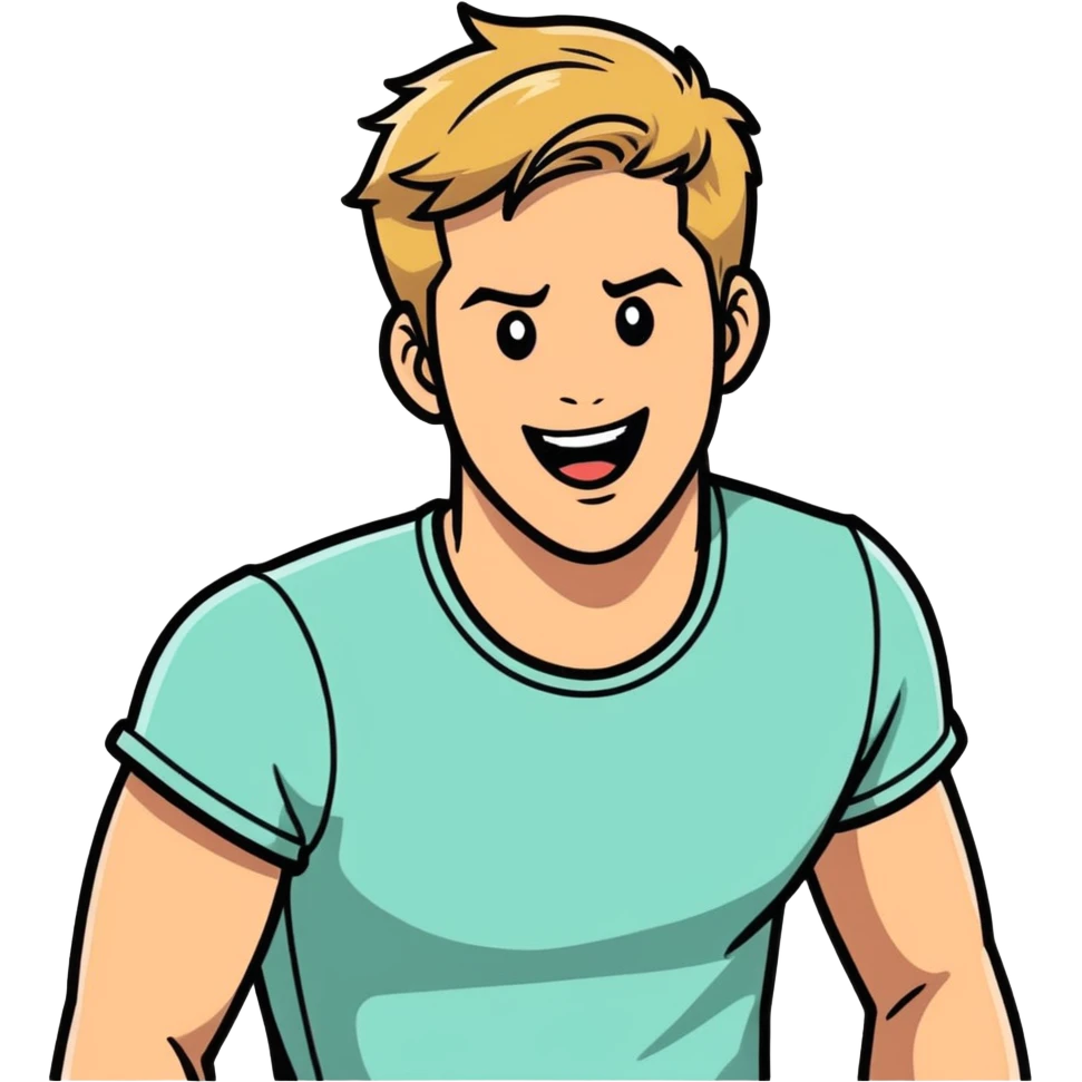 Excited Trevor Donovan emoji