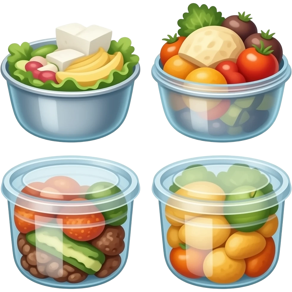 food containers emoji