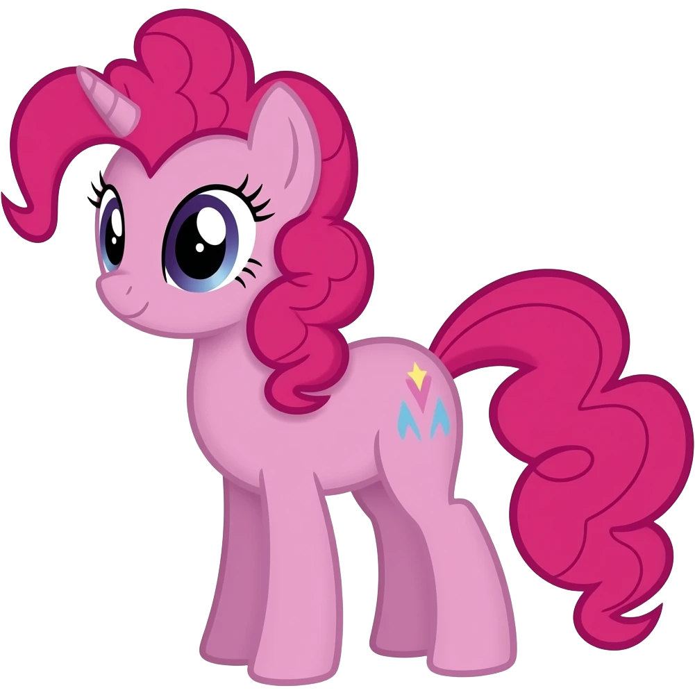 Pinky pie from my Little pony emoji