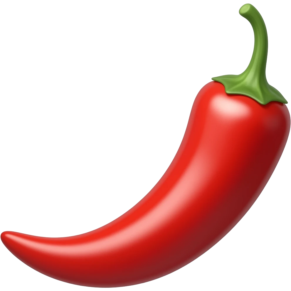 a female red chili emoji