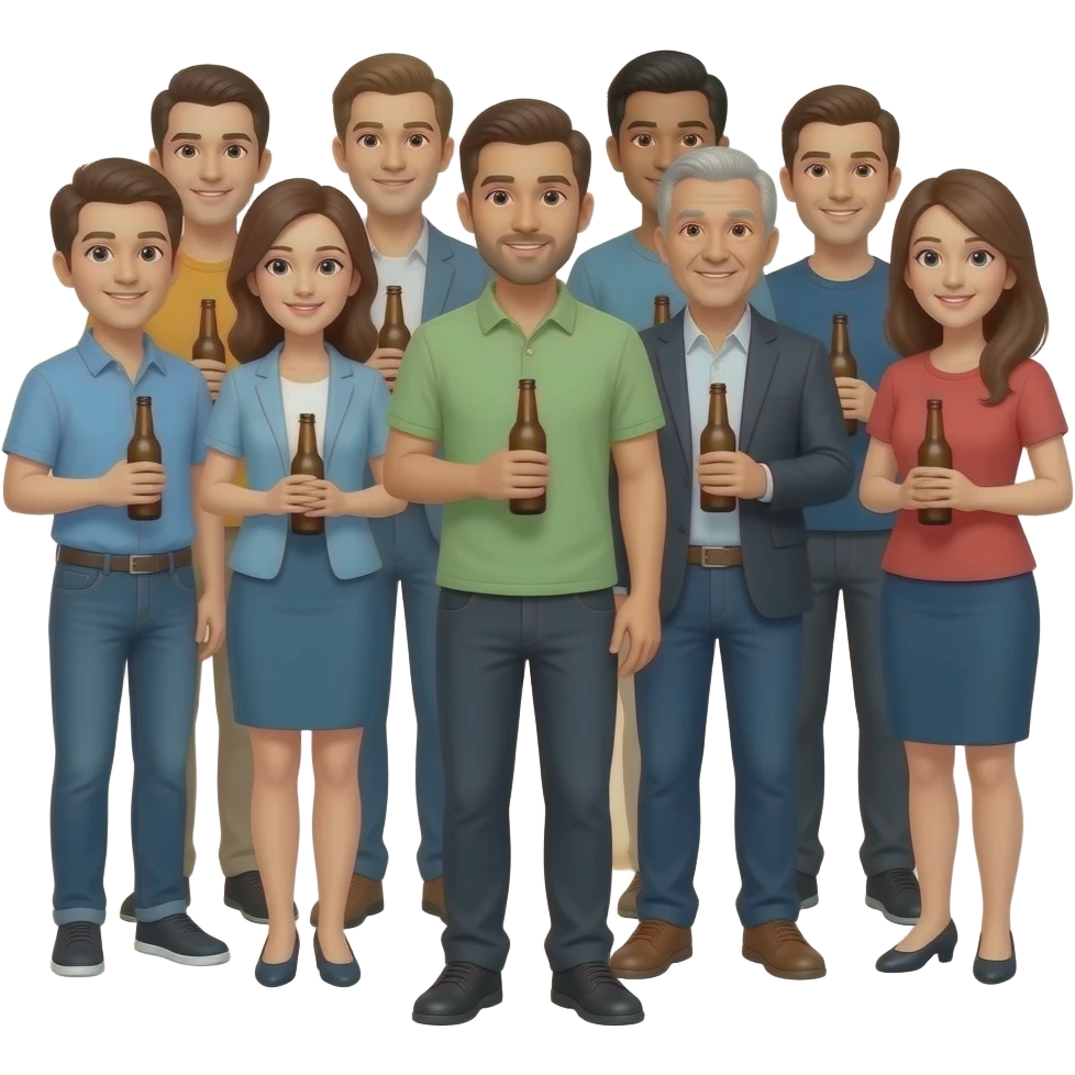 People Holding Bottles emoji