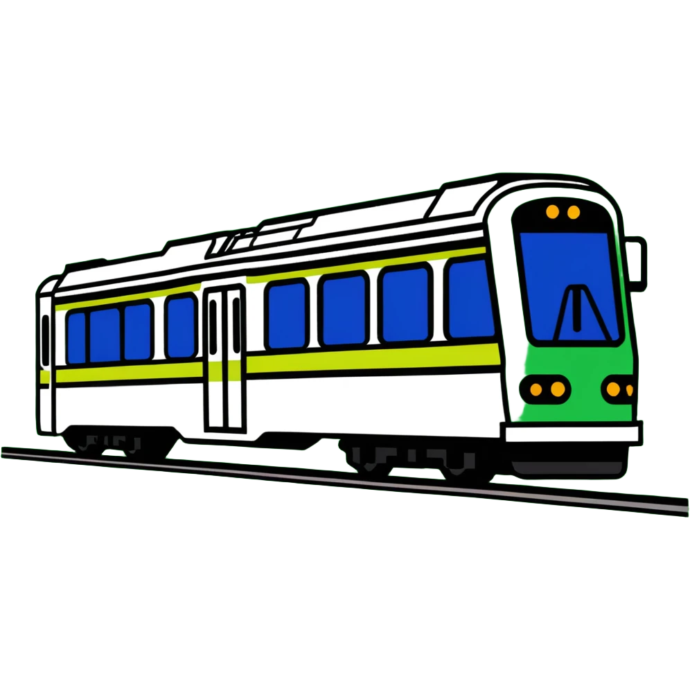 Mbta greenline type 8 emoji