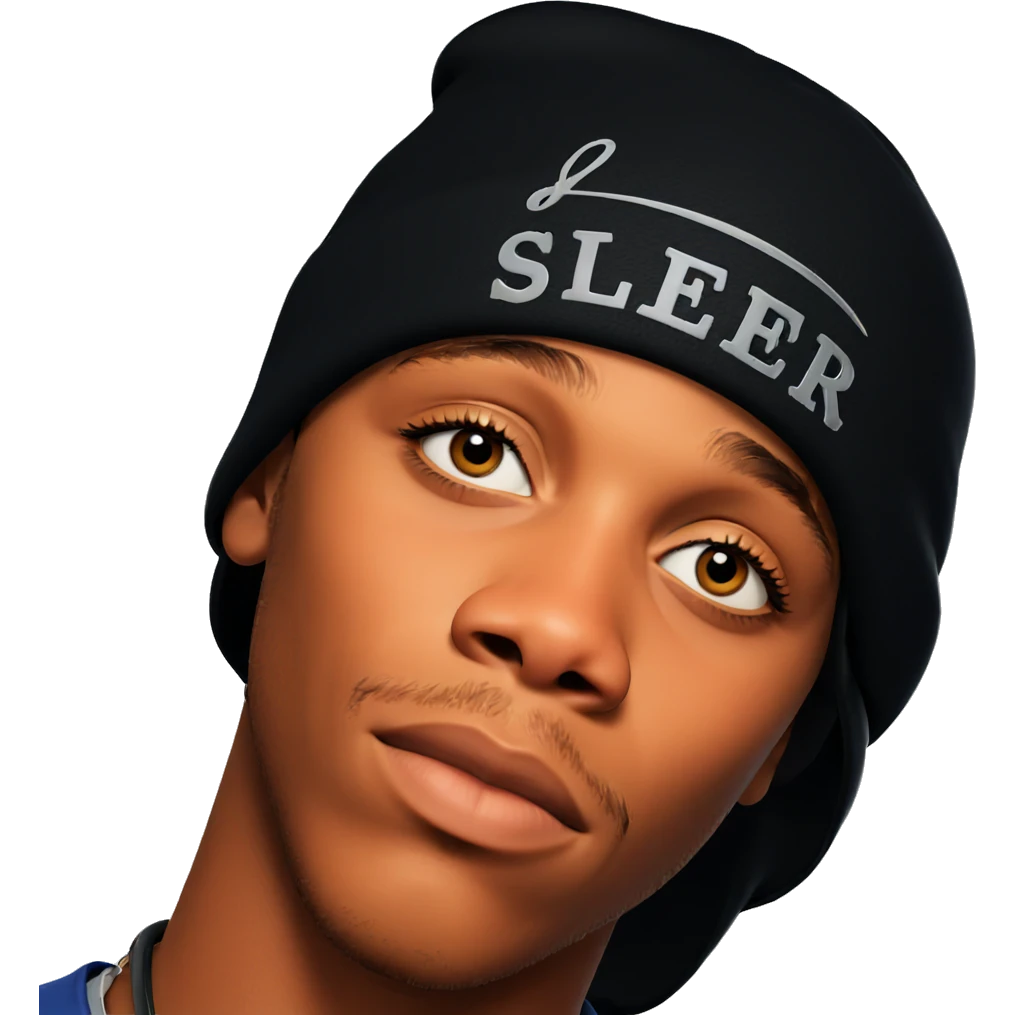 portrait of a boy in hat emoji