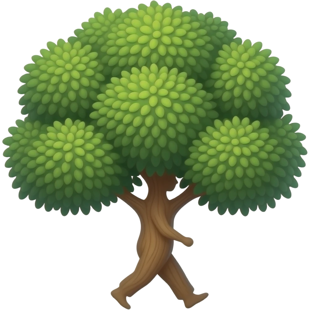 Walking tree emoji