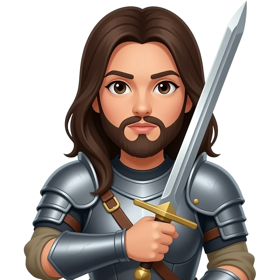 Crear una guerrera mujer sin barba emoji