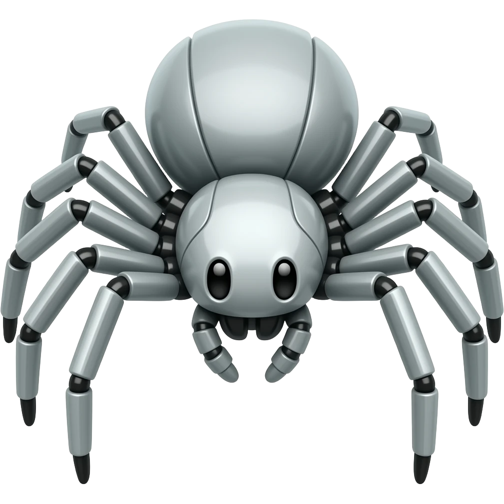 Robot spider emoji
