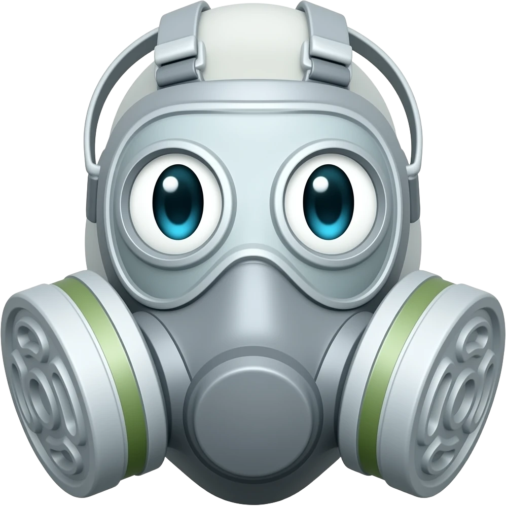 Oxygen tank and mask emoji