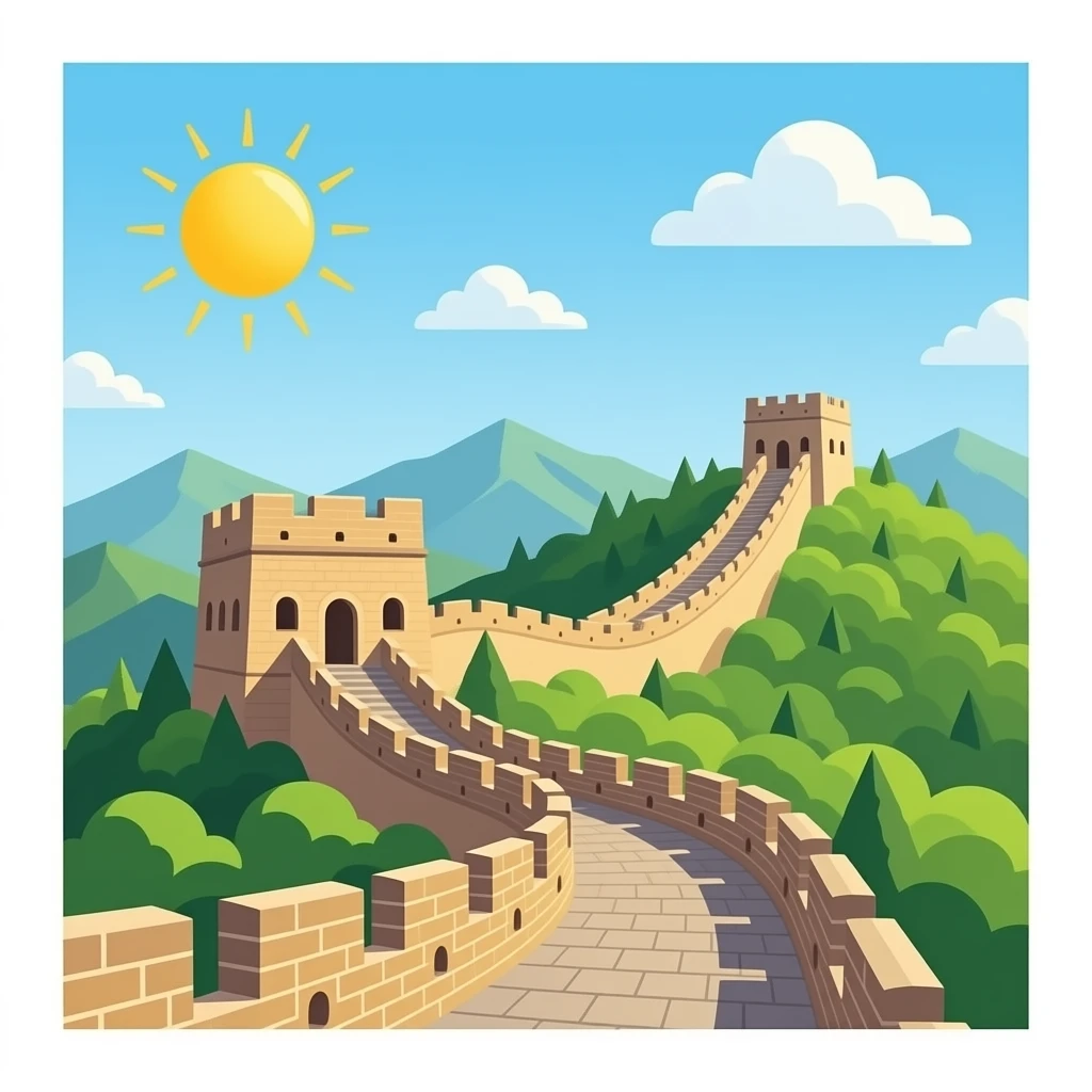 Great Wall of china emoji