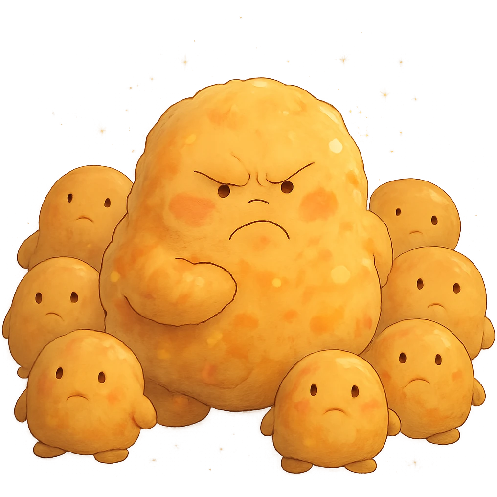 stubborn fat cells, ghibli style, soft details, magical atmosphere, warm colors emoji