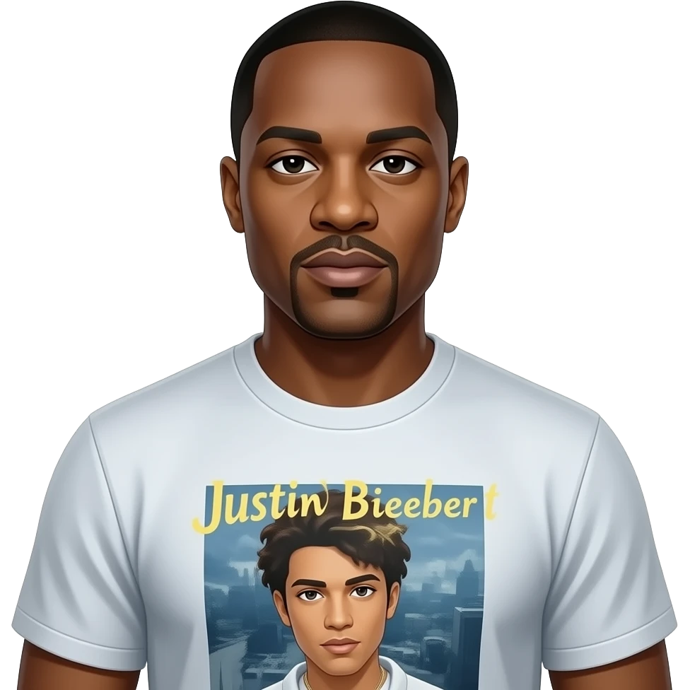 P Diddy with Biebs shirt emoji