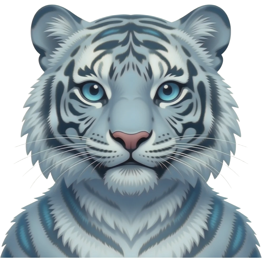 Realistic tribal-patterned tribal furry fuzzy fluffy Shiny futuristic glacial icy feathery beautiful gorgeous snow-leopard-Sabretooth-tiger-velociraptor-Absol-Charizard-Hybrid emoji