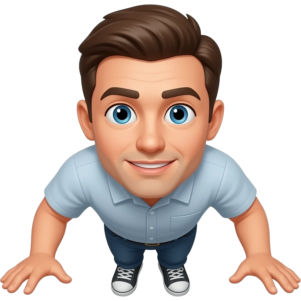 "Extreme Looking-Down Pose" emoji