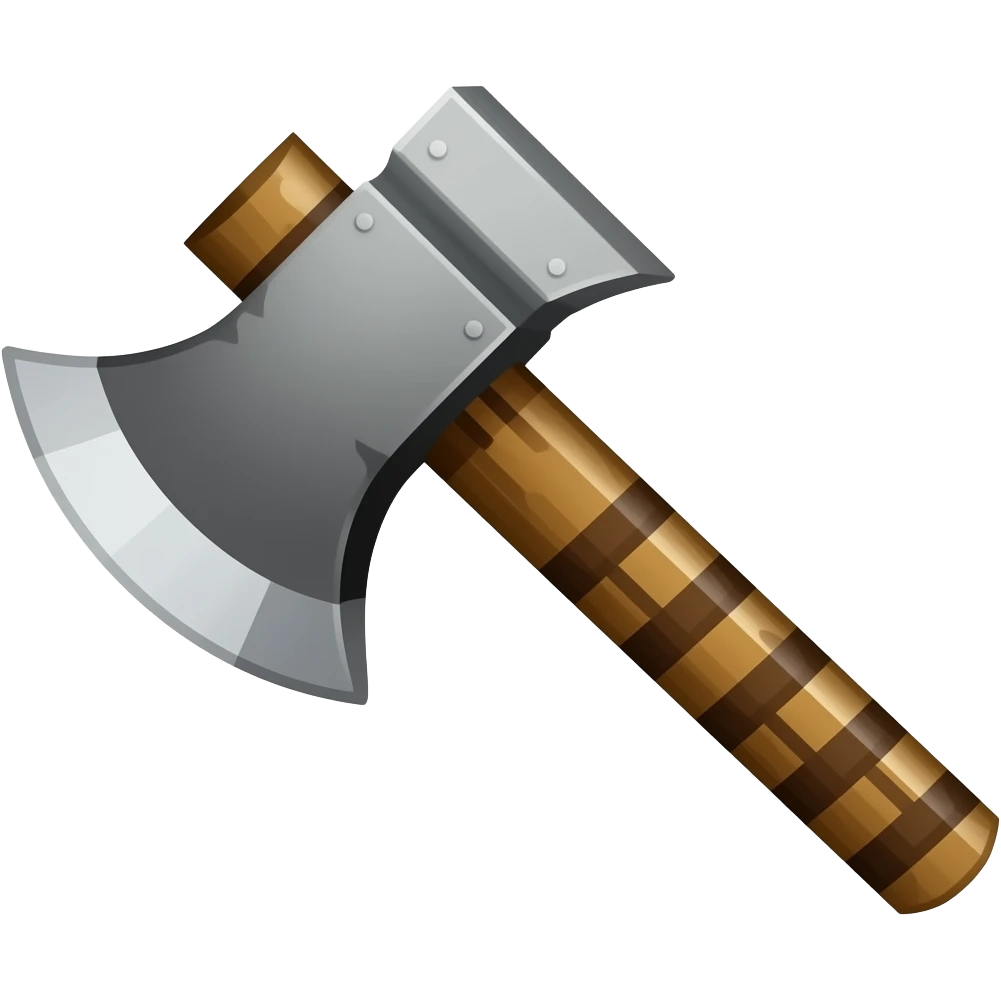 axe minecraft emoji