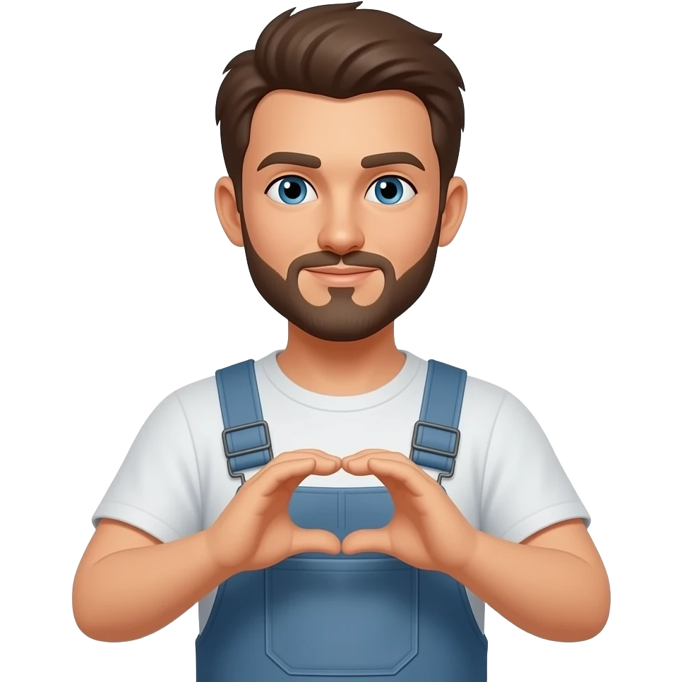 Человек показывает крест руками emoji