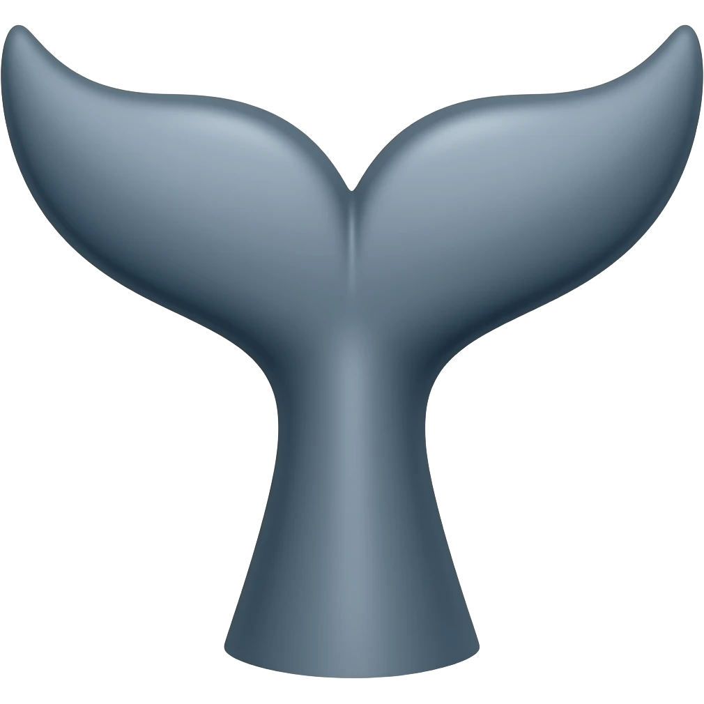 whale tail emoji