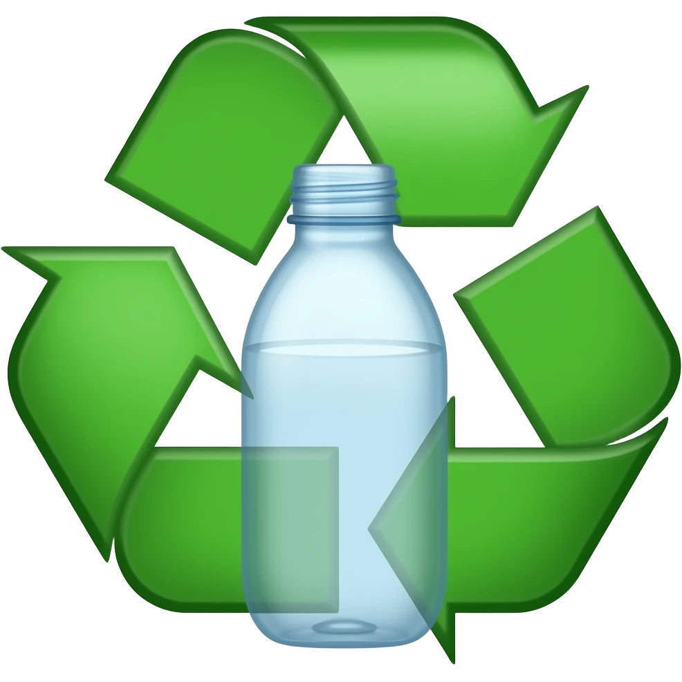 recycling bottle emoji