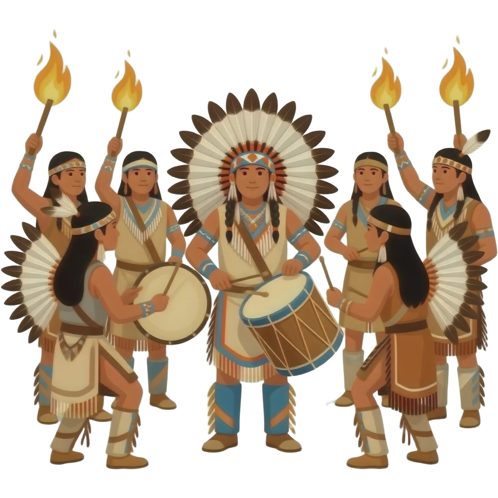 pow  wow emoji