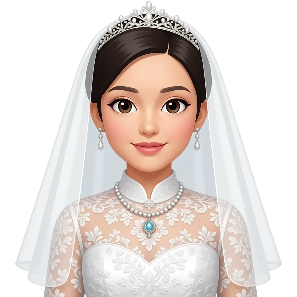 bride asian emoji