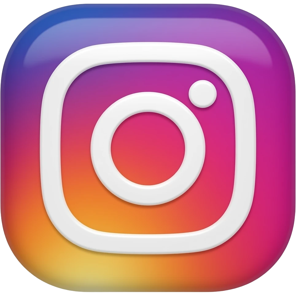 instagram logo 3d emoji