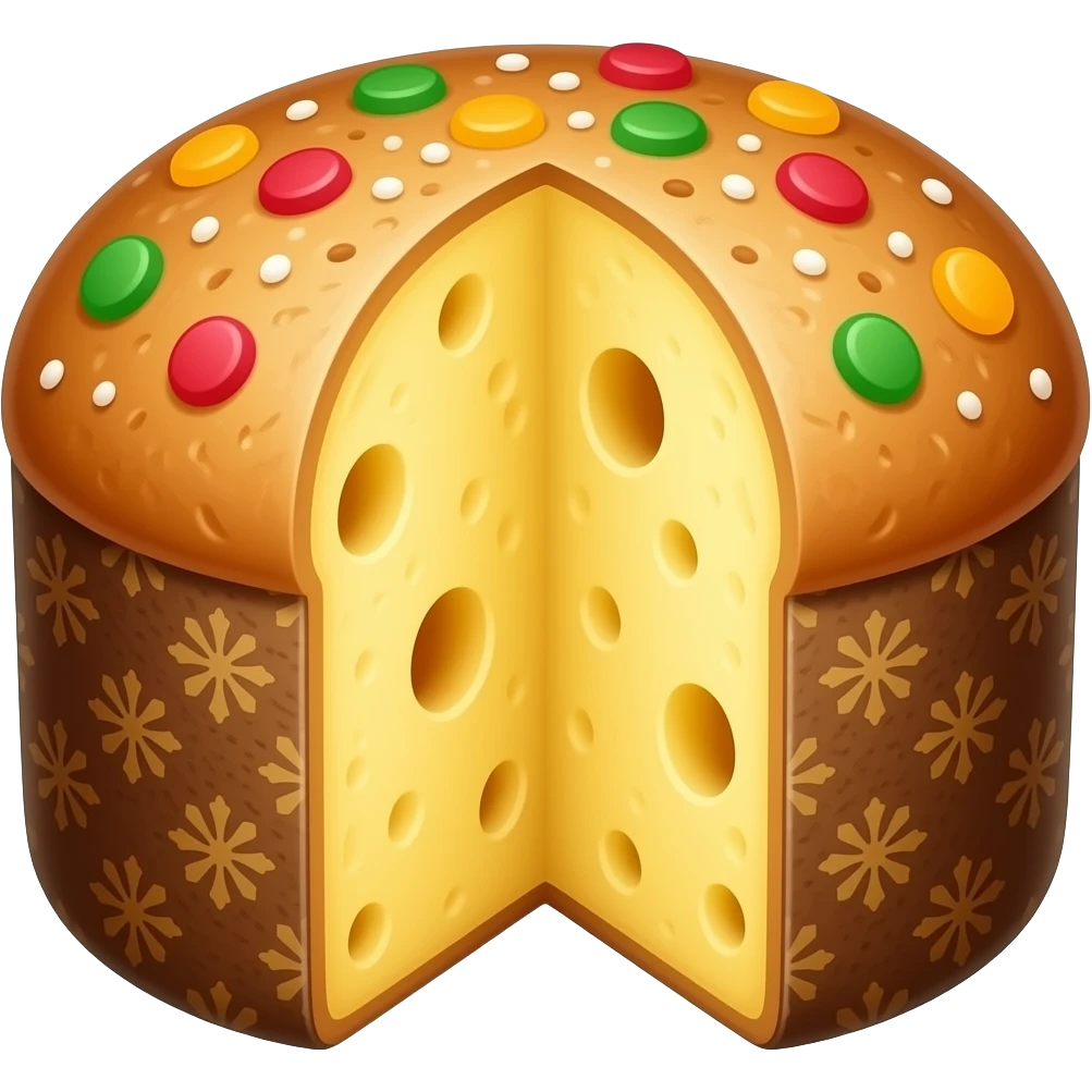 Italian panettone colomba emoji