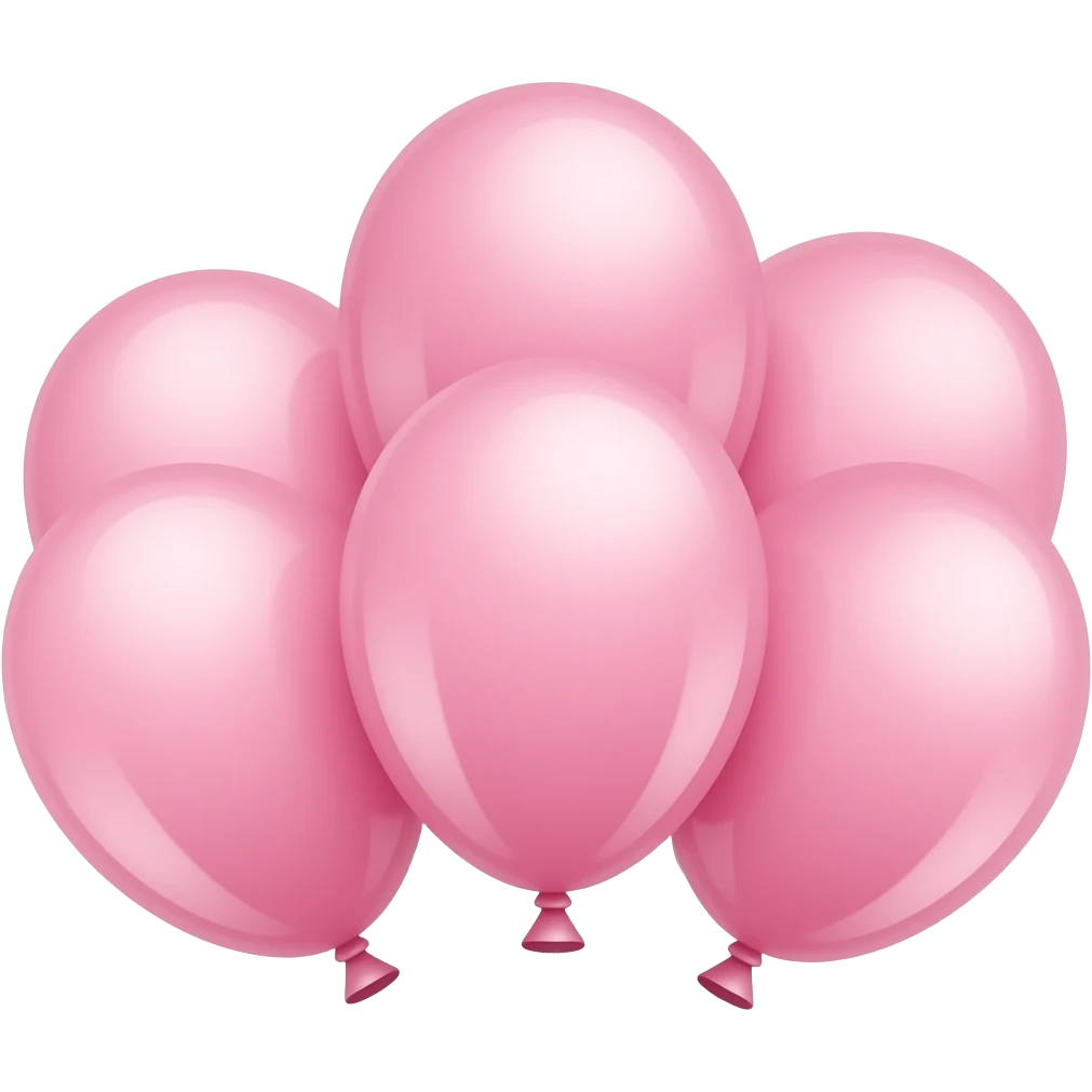 Pink balloons emoji emoji