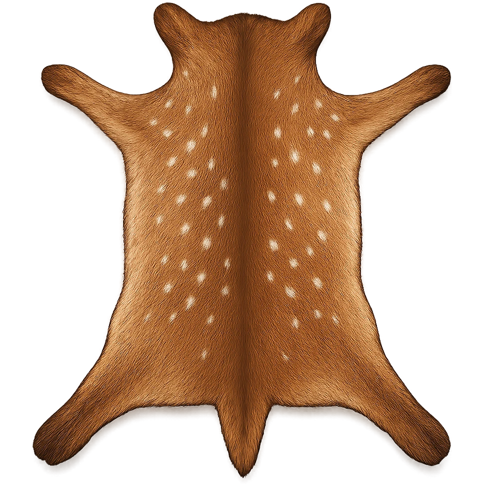 Детализированный емодзи оленье шкуры на пнгфоне без фона emoji