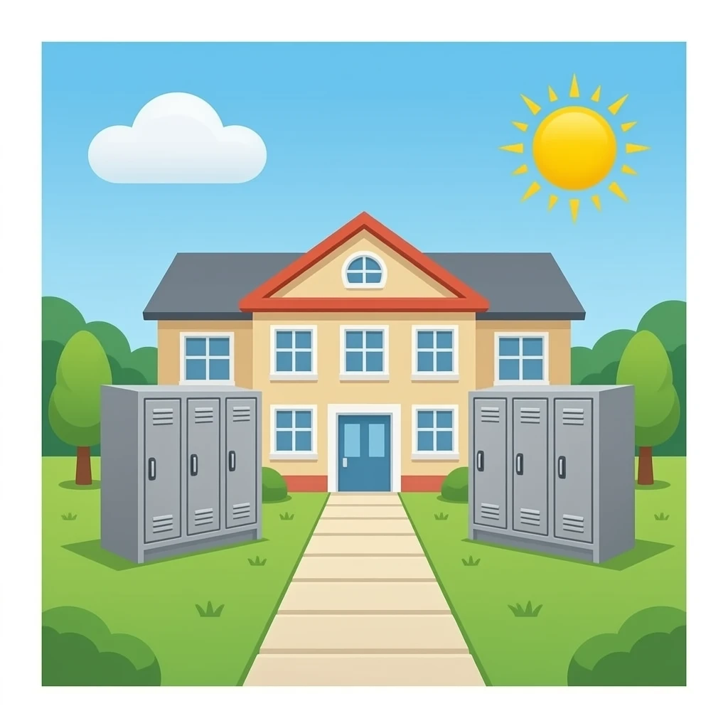 school cubbies emoji