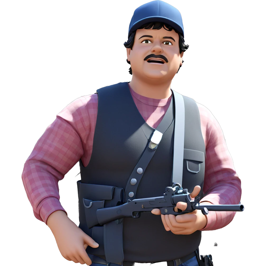 boy with gun and hat emoji