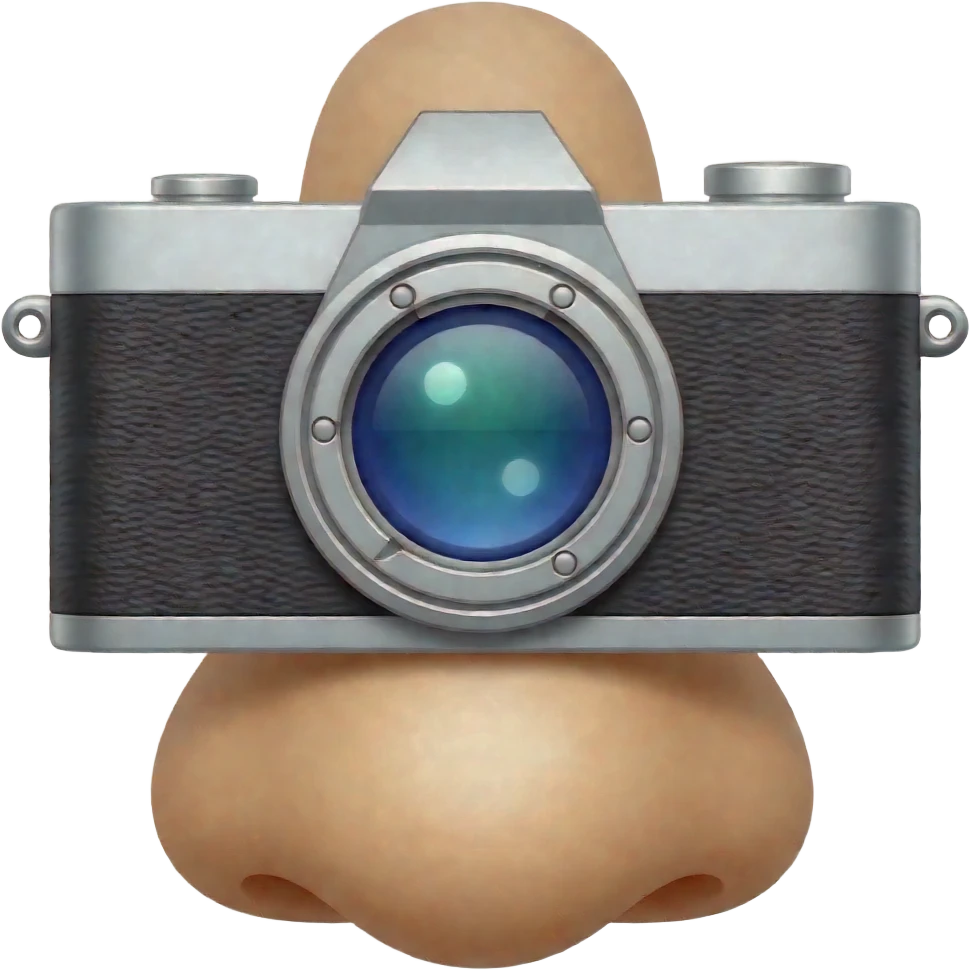 Nose camera emoji