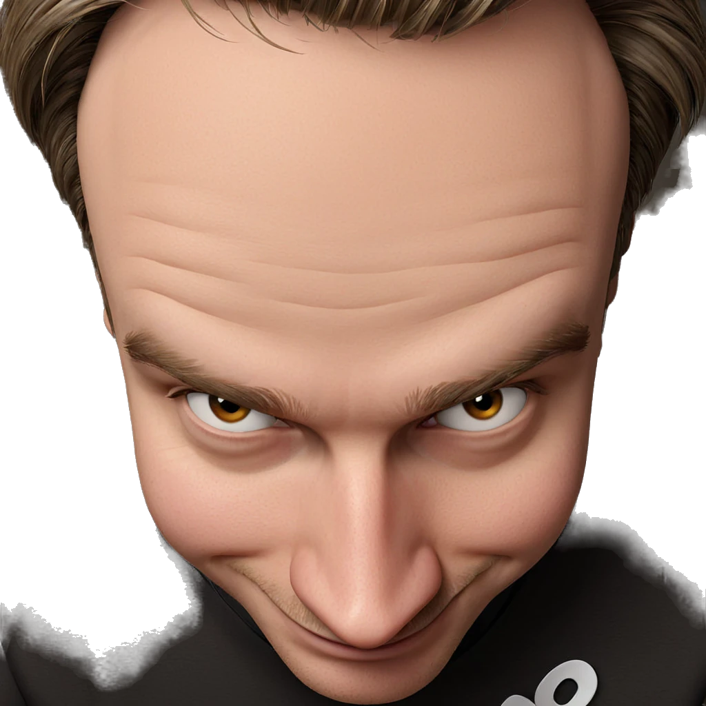 close-up portrait of man emoji