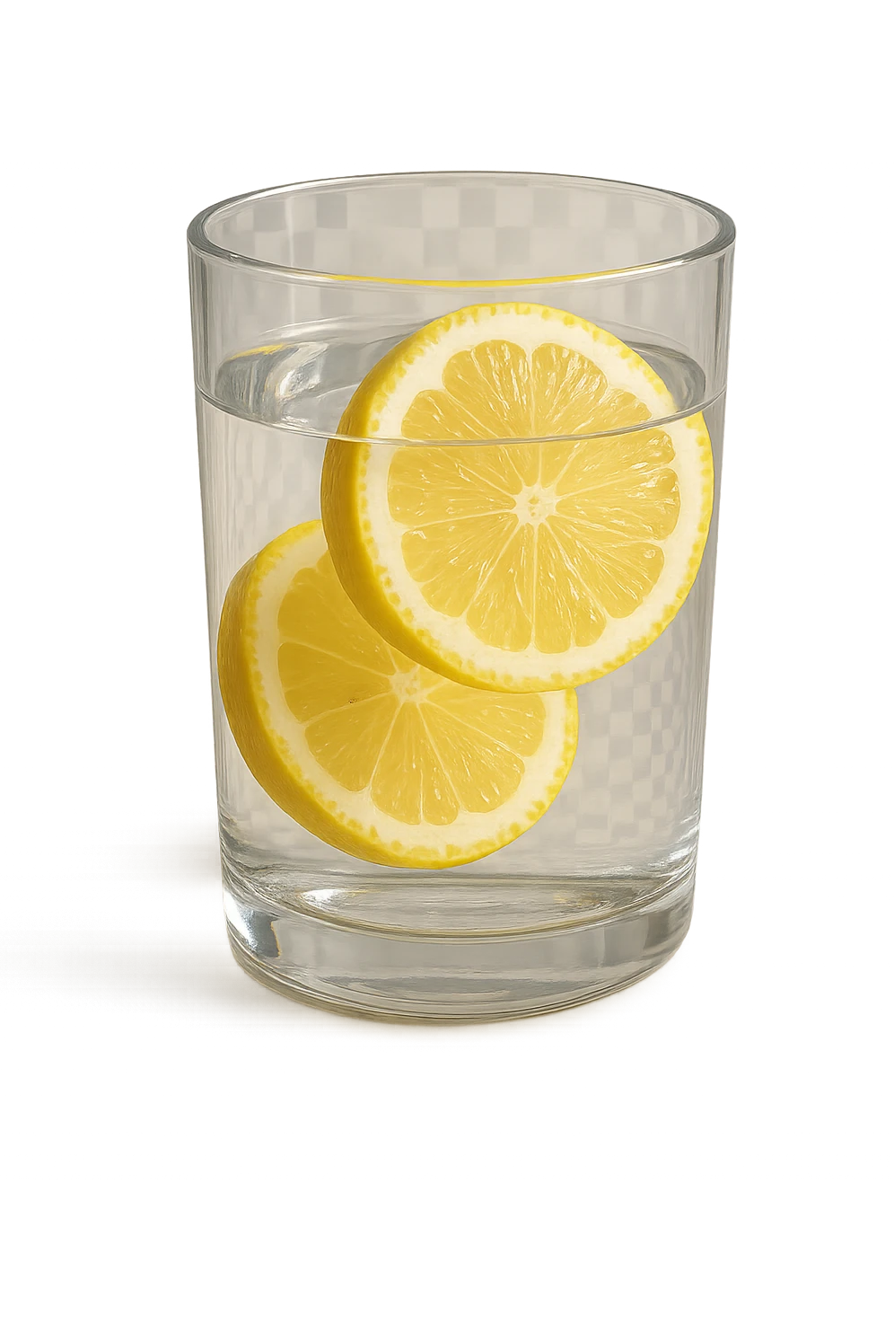 bicchiere di acqua e limone 3d emoji