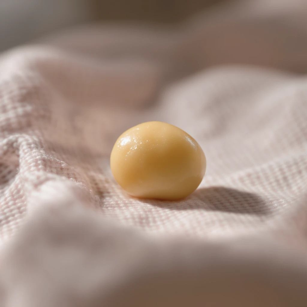 a single realistic chickpea, detailed, natural lighting emoji