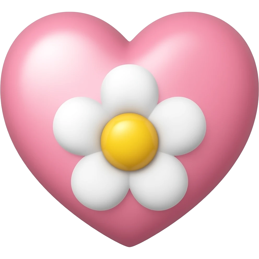 heart with flower emoji