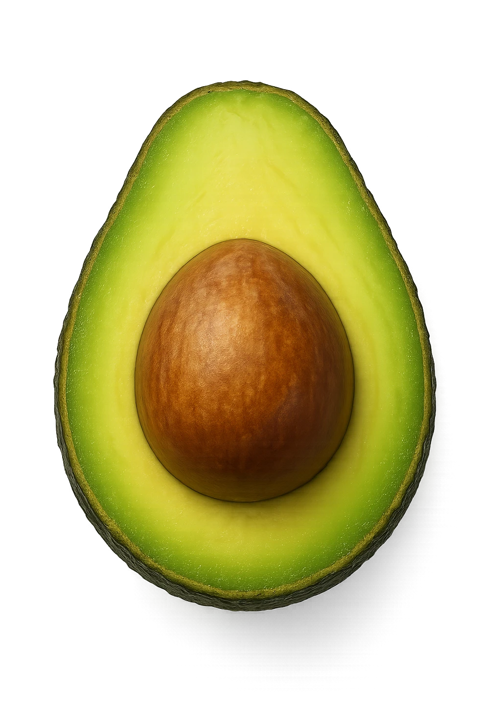 avocado visti dall'alto iperrealistiche 4k emoji