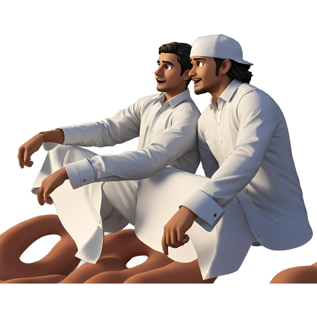 boys in white shirts parody emoji