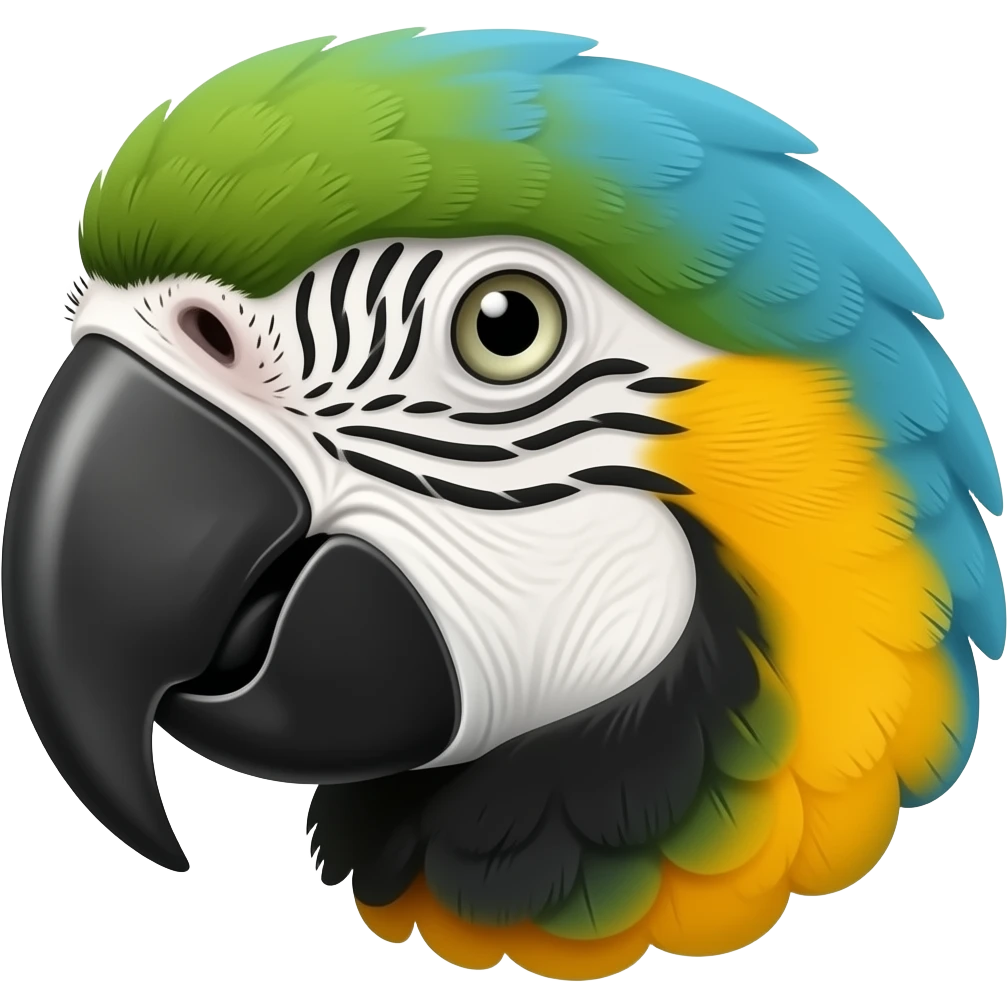 Parrot face emoji