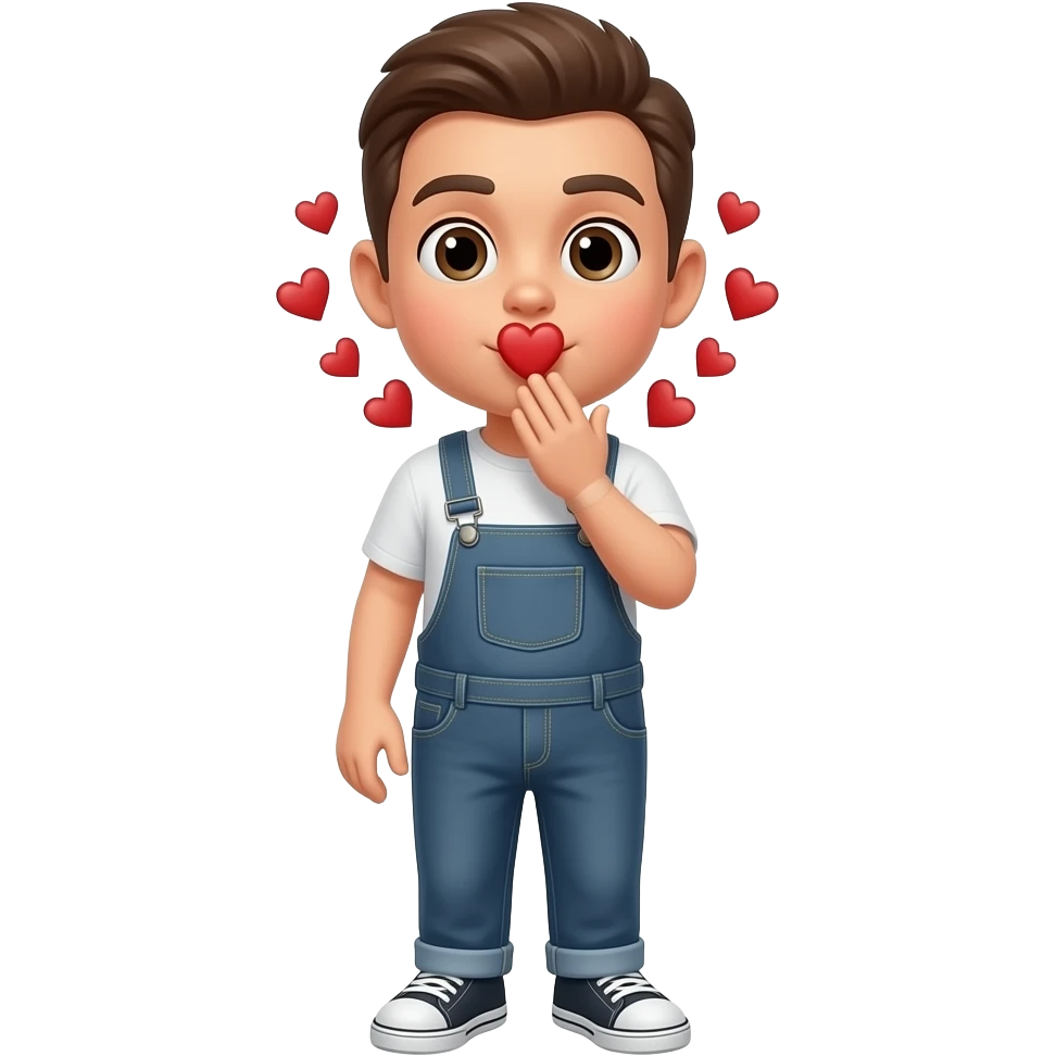 sending a lot of kisses emoji