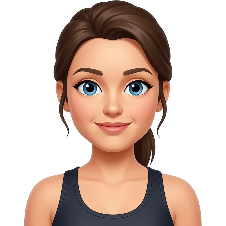 woman in gym emoji