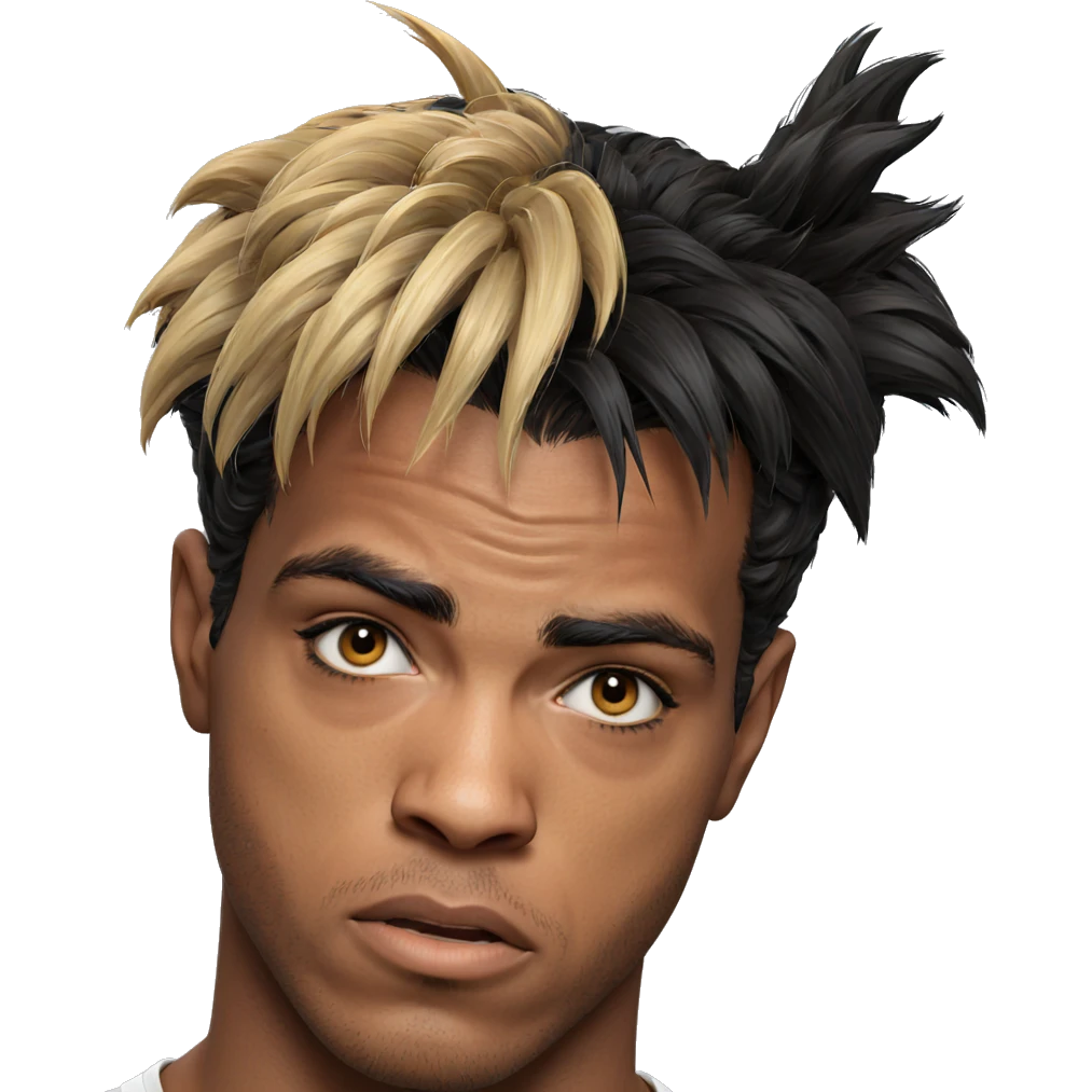 dual hairstyles portrait male emoji