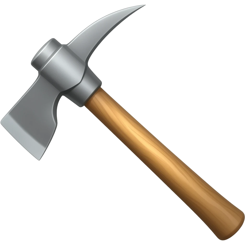pickaxe emoji