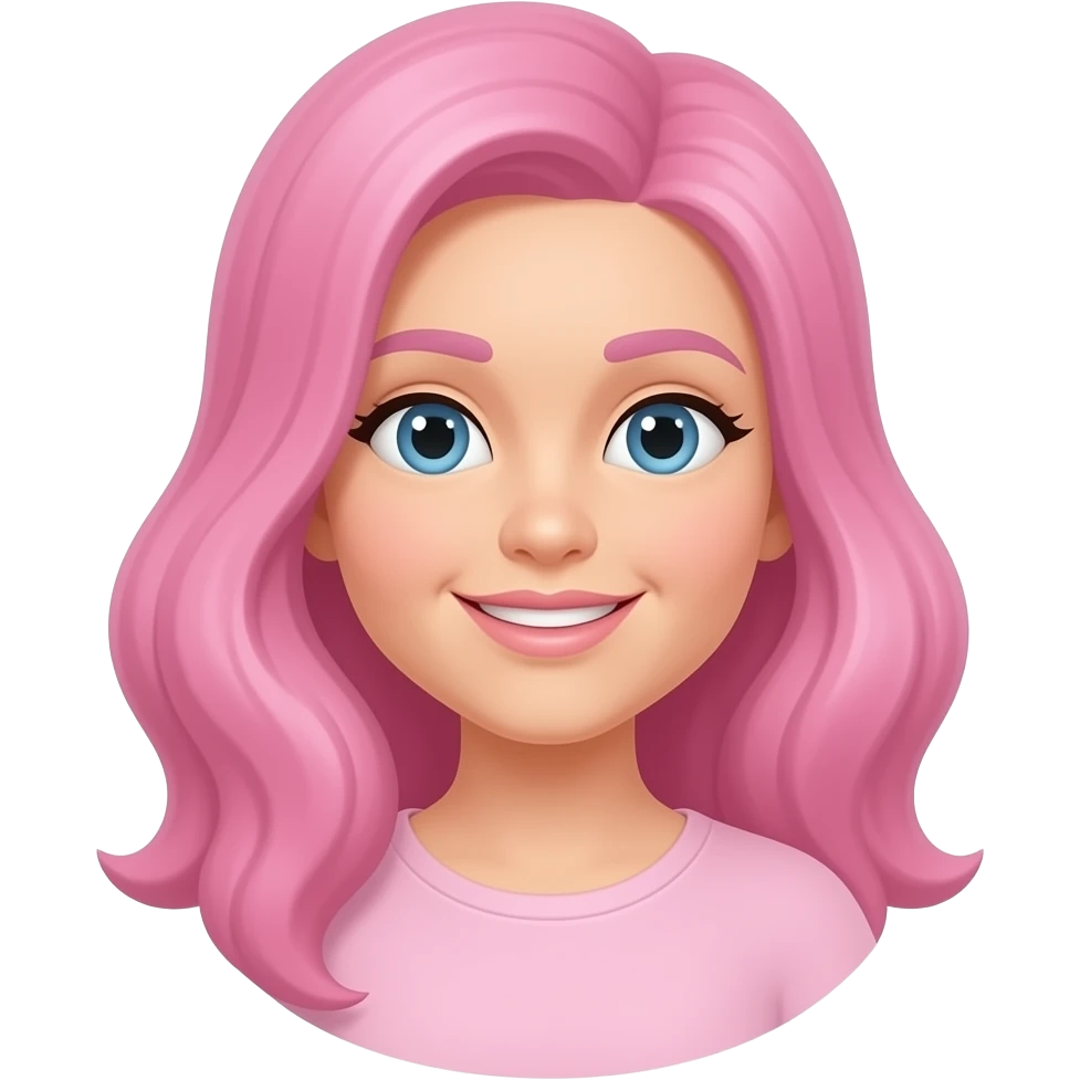 Creame un emoji de tussi rosado emoji