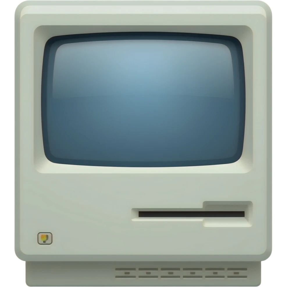 retro mac emoji