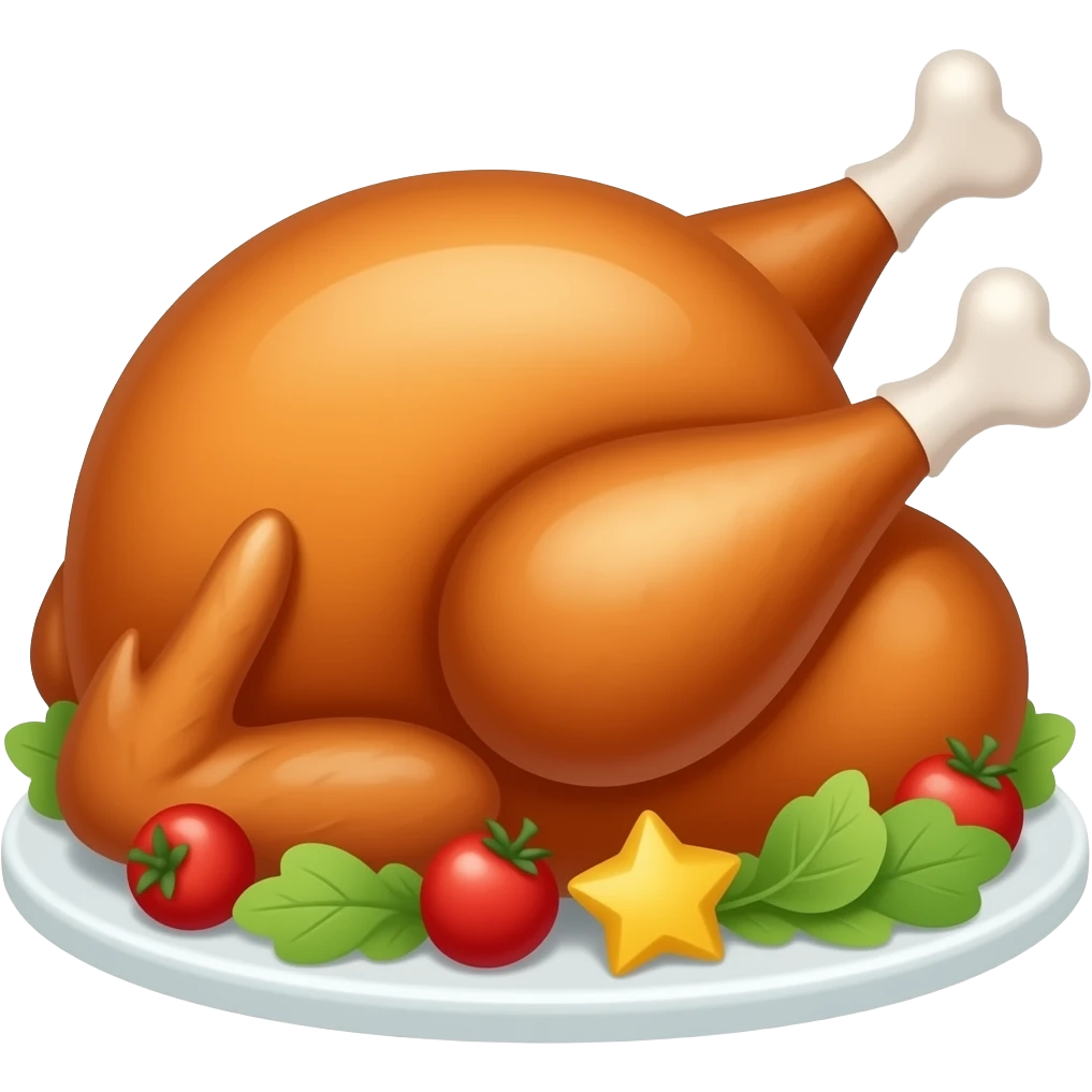 roasted turkey emoji