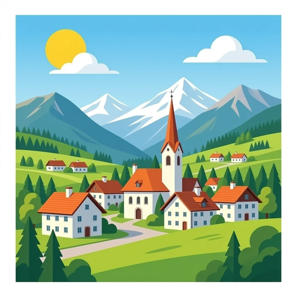 Did You Know There's A German Village Completely Surrounded By Switzerland emoji