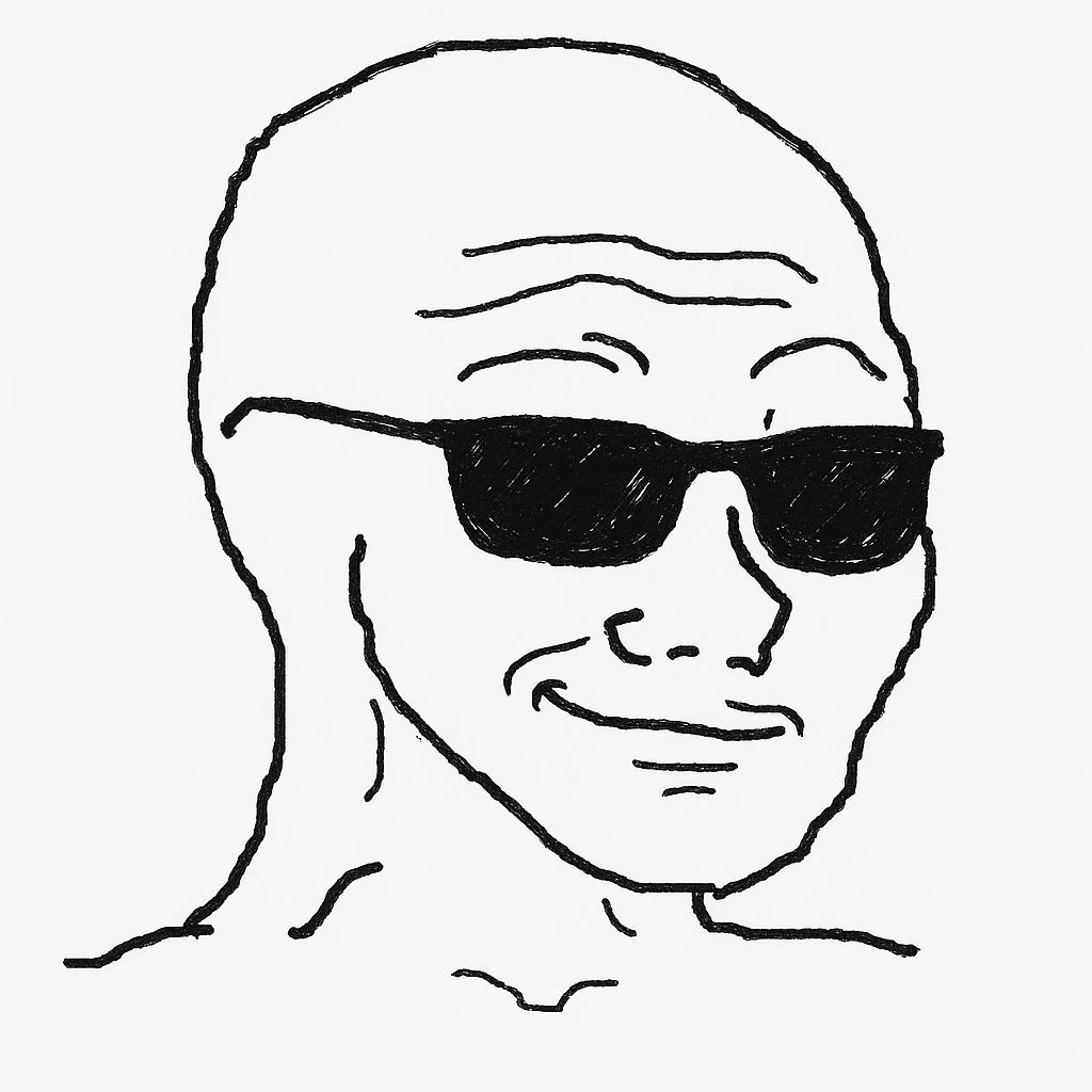 耍帅的表情 emoji