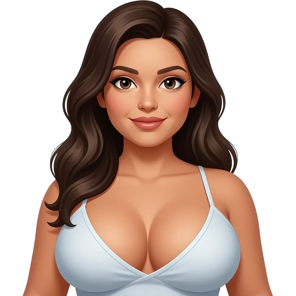 big boobs latina nsfw emoji