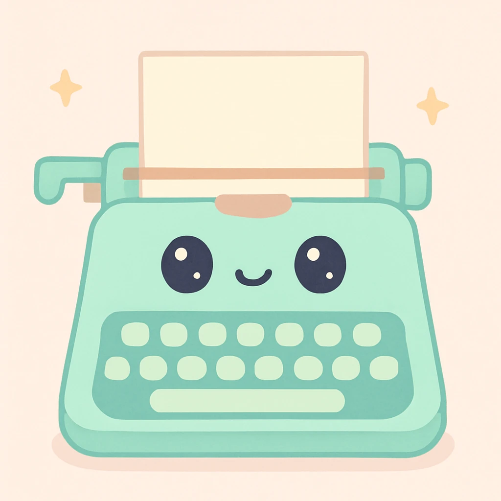 typewriter emoji