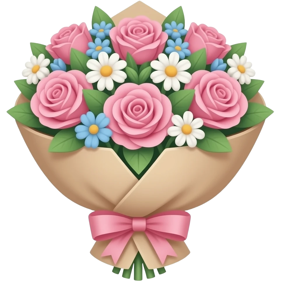 Flower bouquet emoji