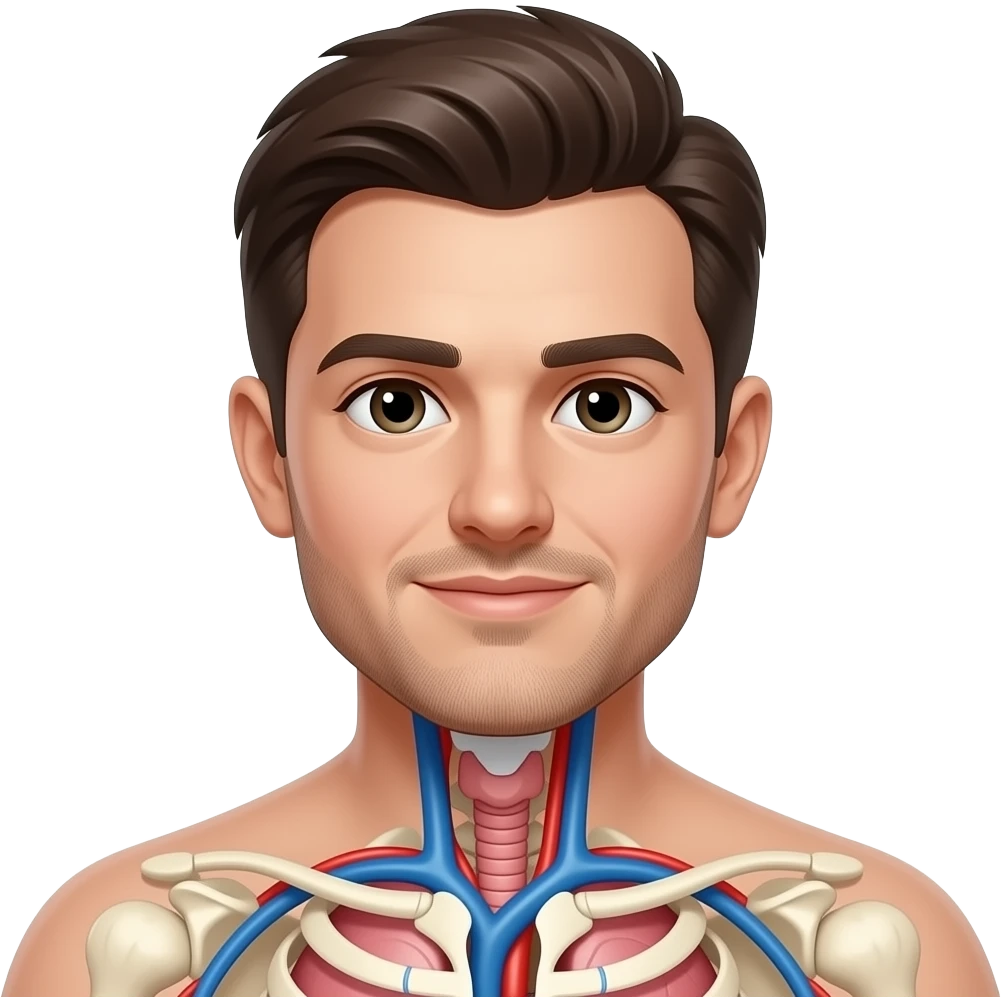 Una persona sistema digestivo emoji